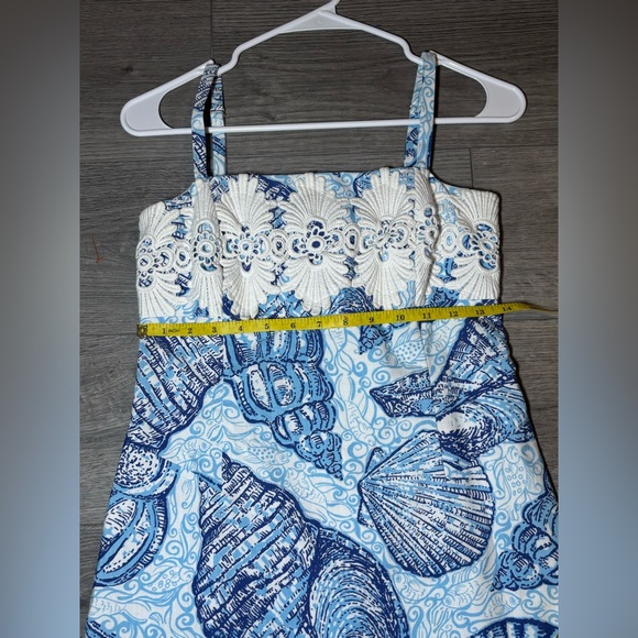 Lilly Pulitzer Originals vintage Bel Air True Blue Stuffed Shells Dress size 2 - Picture 6 of 6
